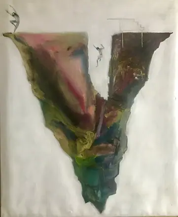 Strato sin titulo. Oleo sobre Lienzo. 120x80cm. 2015