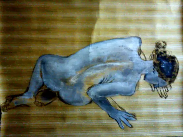 Escorzo mujer. bruxelles 2008