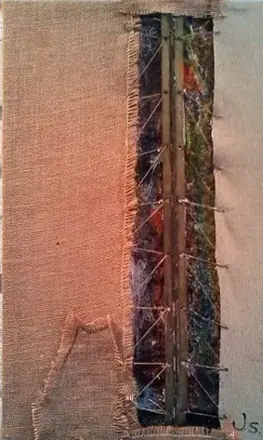 Frontier 60×20. collage. 2013