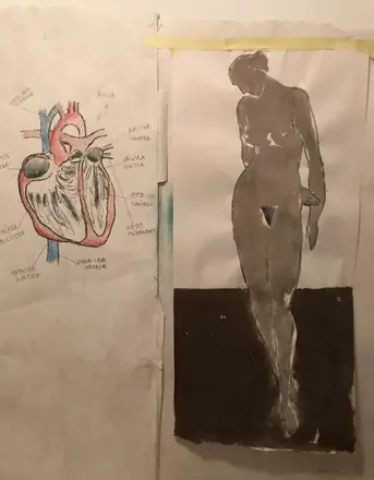 Mujer de ceniza _ corazón